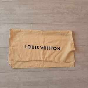 Louis Vuitton Beige Dust Cover with Logo 21x30 Duster Storage LV